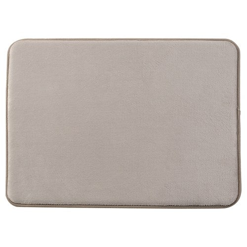 Bath Mat Toilet Rug Memory Foam Soft Flannel Floor Rug