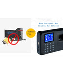 Biometric Fingerprint Attendance Machine Software-free 2.4" TFT LCD Display