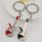 Metal Key Chain Classic Guitar Key