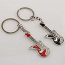 Metal Key Chain Classic Guitar Key