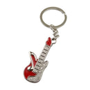 Metal Key Chain Classic Guitar Key