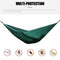 Camping Hammock With Mesh Net Lightweight Portable Nylon Hammock Multifunctional Hammock