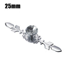 Cabinet Pulls Knob Crystal Glass Ball Handles Diamond Shape