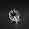 Cabinet Pulls Knob Crystal Glass Ball Handles Diamond Shape