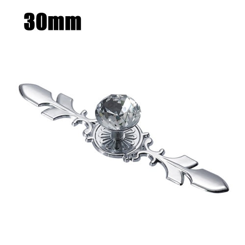 Cabinet Pulls Knob Crystal Glass Ball Handles Diamond Shape