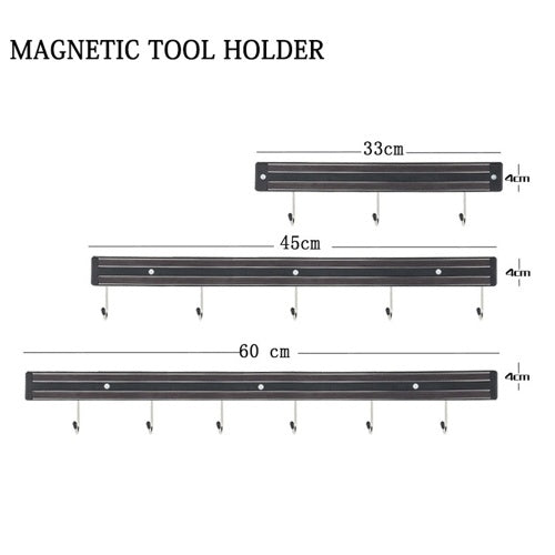 Strip Magnetic Tool Holder Stainless Steel  Utensil  Multipurpose Magnetic Knife Rack