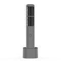 Mini Handheld Fan USB Rechargeable Bladeless Fan with Stand