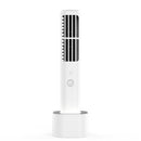 Mini Handheld Fan USB Rechargeable Bladeless Fan with Stand