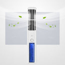 Mini Handheld Fan USB Rechargeable Bladeless Fan with Stand