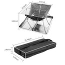 Charcoal Grill Foldable BBQ Grill Portable Stainless Steel