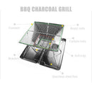 Charcoal Grill Foldable BBQ Grill Portable Stainless Steel