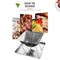 Charcoal Grill Foldable BBQ Grill Portable Stainless Steel