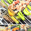 Barbecue Skewer Grilling Kabob Sticks Reusable Metal Skewers