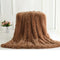 Long Fur Throw Blanket Super Soft Long Shaggy Faux Fur