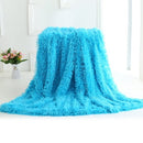 Long Fur Throw Blanket Super Soft Long Shaggy Faux Fur