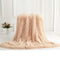 Long Fur Throw Blanket Super Soft Long Shaggy Faux Fur