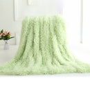 Long Fur Throw Blanket Super Soft Long Shaggy Faux Fur