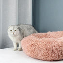 Blusea Soft Plush Round Pet Bed