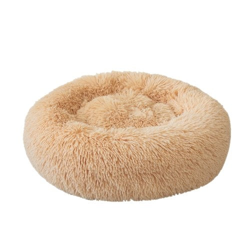 Blusea Soft Plush Round Pet Bed