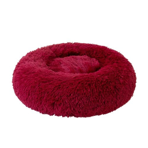 Blusea Soft Plush Round Pet Bed