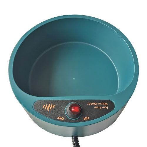 Heated Pet Dog Cat Bowl Heating Feeding Feeder Waterproof 0.58gal/2.2L/74oz