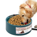 Heated Pet Dog Cat Bowl Heating Feeding Feeder Waterproof 0.58gal/2.2L/74oz