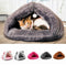 Pet Cat Dog Soft Warm Nest Kennel Bed Cave House Sleeping Bag Mat Pad Tent Pets Winter Warm Cozy Bed