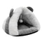 Pet Cat Dog Soft Warm Nest Kennel Bed Cave House Sleeping Bag Mat Pad Tent Pets Winter Warm Cozy Bed