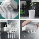 Menen Toothbrush Rack Wall Mounted Toothbrush Holder