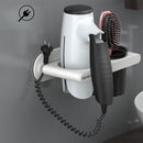 Menen Hair Dryer Holder Wall Mounted Hair Dryer Hanging Rack