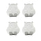 DF-6 4PCS Hook Self Adhesive Hooks