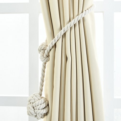 1Pair Curtain Tiebacks Rope