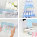 Ecoco Bathroom Shelf Storage Organizer Wall Mounted Magnetic Shower Shelf