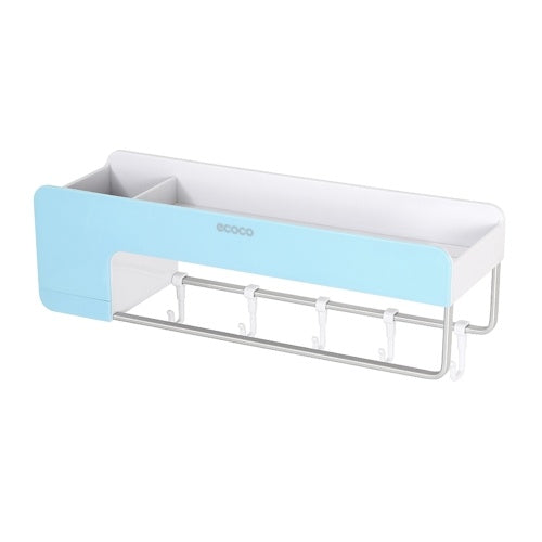 Ecoco Bathroom Shelf Storage Organizer Wall Mounted Magnetic Shower Shelf