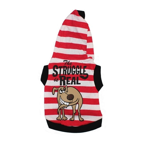 Pet Hoodie Dog Vest Dog T-Shirts Printed Pet Clothes