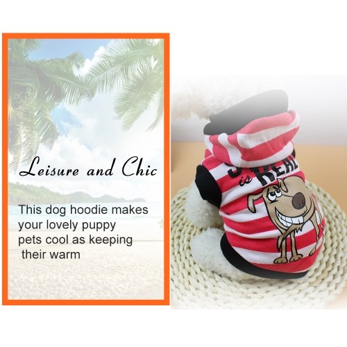 Pet Hoodie Dog Vest Dog T-Shirts Printed Pet Clothes