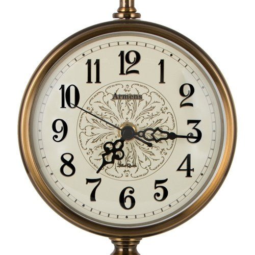 6812-1 Table Clock Decorative Retro Metal European