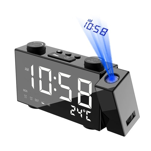 6 Inch Digital FM Projection Radio Alarm Clock