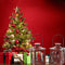 Christmas Candlestick Holders Glass Metal Candle Holder