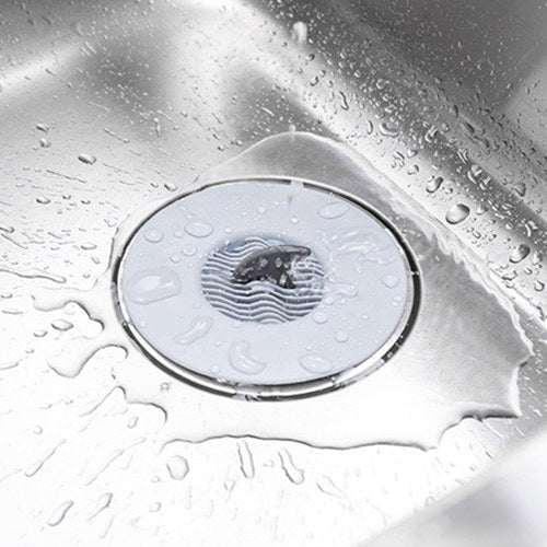 Shower Drain Covers TPR Hair Stopper Catcher Sink Strainer