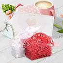 10Pcs Laser Cut Favor Boxes