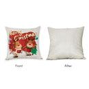 Pillow Cover Christmas Tree Cartoon