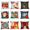 Pillow Cover Christmas Tree Cartoon