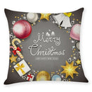 Pillow Cover Christmas Tree Cartoon