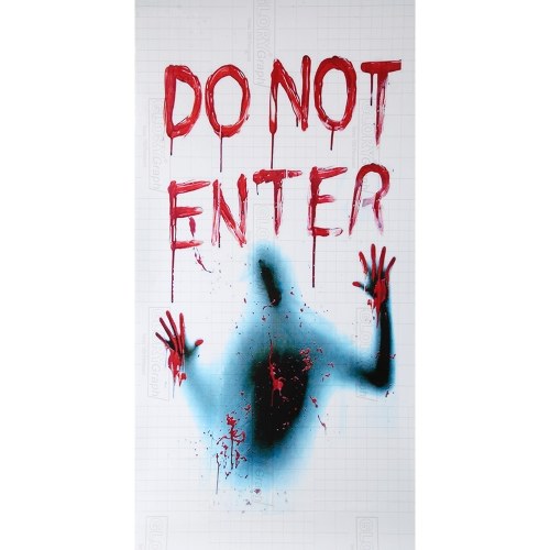 48*28cm Halloween Horror Ghost Hand  Stickers