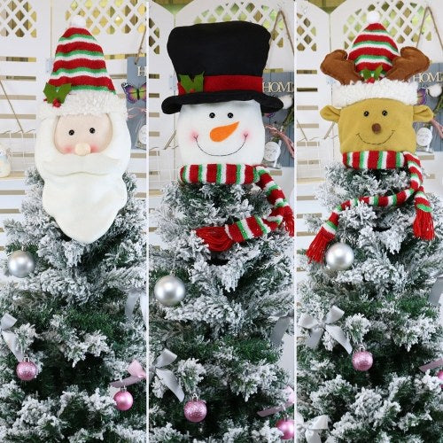 Christmas Decoration For Christmas Party Decorating Christmas Tree Cap