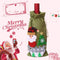 Christmas Wine Bottle Cover Champagne Wine Bottle Cover