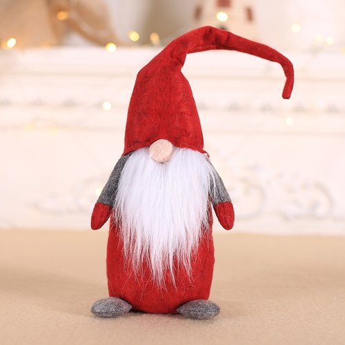 Standing Faceless Doll Santa