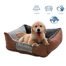 Pet Dog Bed Pet Sofa Dog Sleep Couch Cuddler Square Winter Warm Cotton Liner Waterproof Bottom Comfortable Cat Puppy Dog Bed