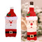 Wine Bottle Cover Christmas Decorations